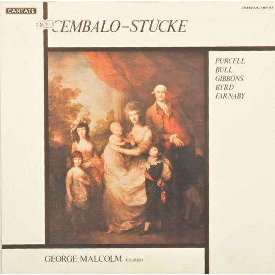 Пластинка George Malcolm (Cembalo) Purcell, Bull, Gibbons, Byrd, Farnaby